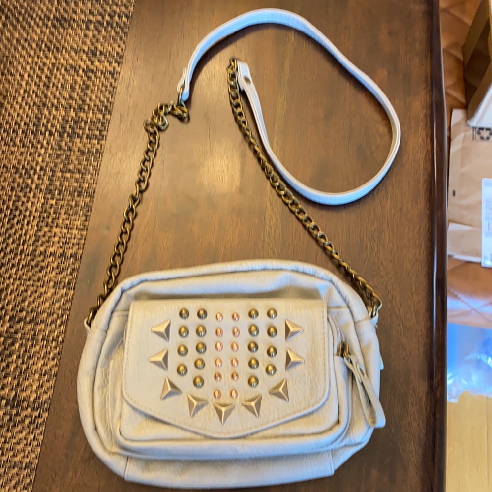 Leather crossbody bag